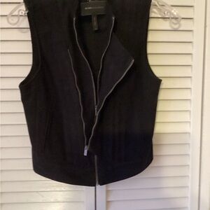 Black Sleeveless Vest